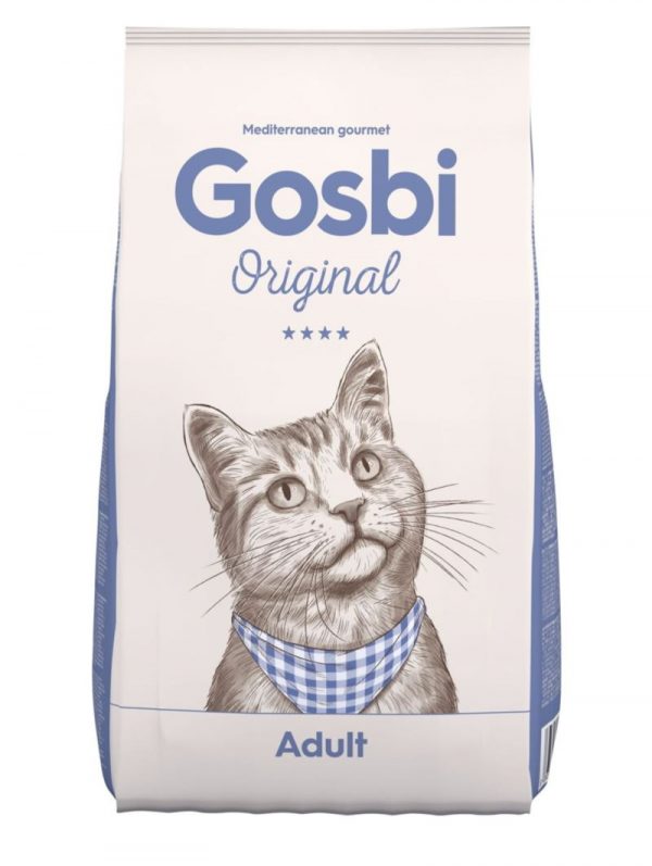 طعام جاف للقطط البالغة-Gosbi-3kg