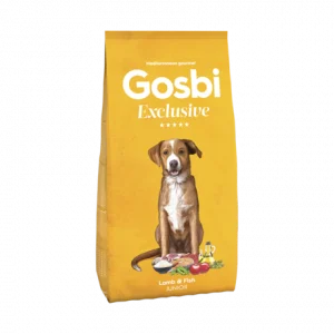 طعام جاف للجراء من السلالات المتوسطة والكبيرة-Gosbi