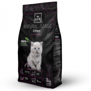 طعام جاف للقطط الصغيرة-Rex-2kg